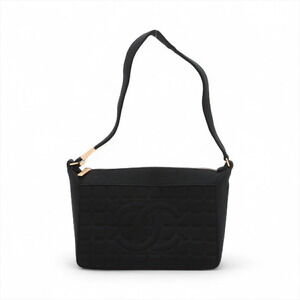 Chanel Chocobar Shoulder Bag Black